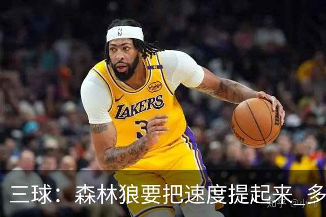 三球：森林狼要把速度提起来 多利用队友&把球传给处于空位的人