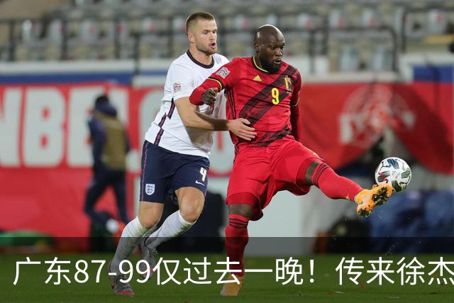 广东87-99仅过去一晚！传来徐杰、亚帅的重要消息，杨鸣说得很实在