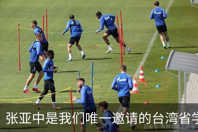 张亚中是我们唯一邀请的台湾省学者，他在这次香山论坛有一个发言